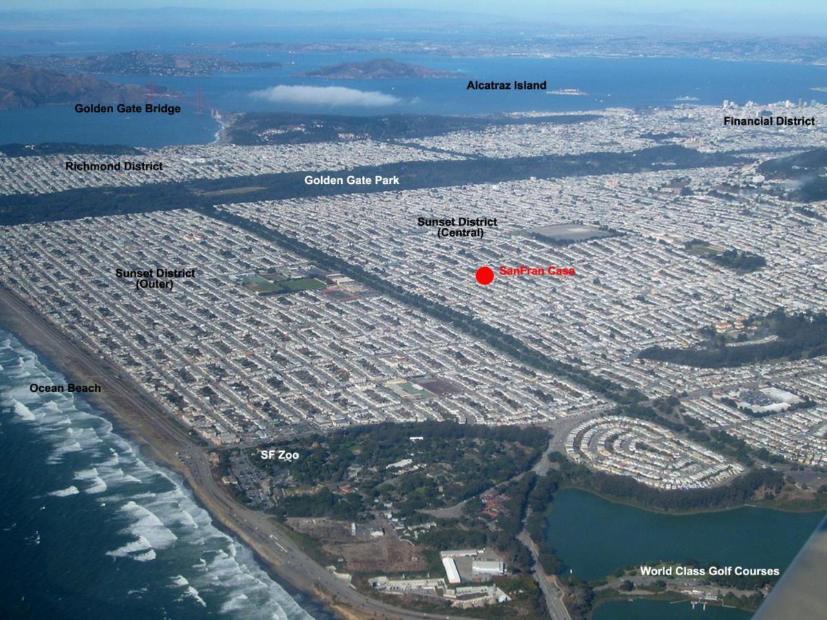 Stunning Sanfran Casa Close To Center And Steps From Ocean Apartamento São Francisco